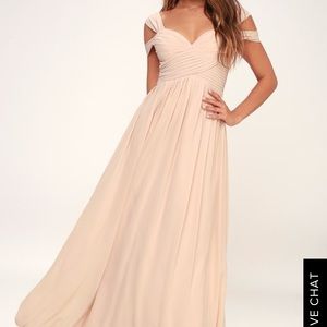 Make me move blush pink maxi dress